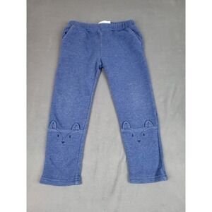 Baby‎ Boden Pants Boys 3 4yr Blue Lightweight Animal Embroidered Leg Sleepwear